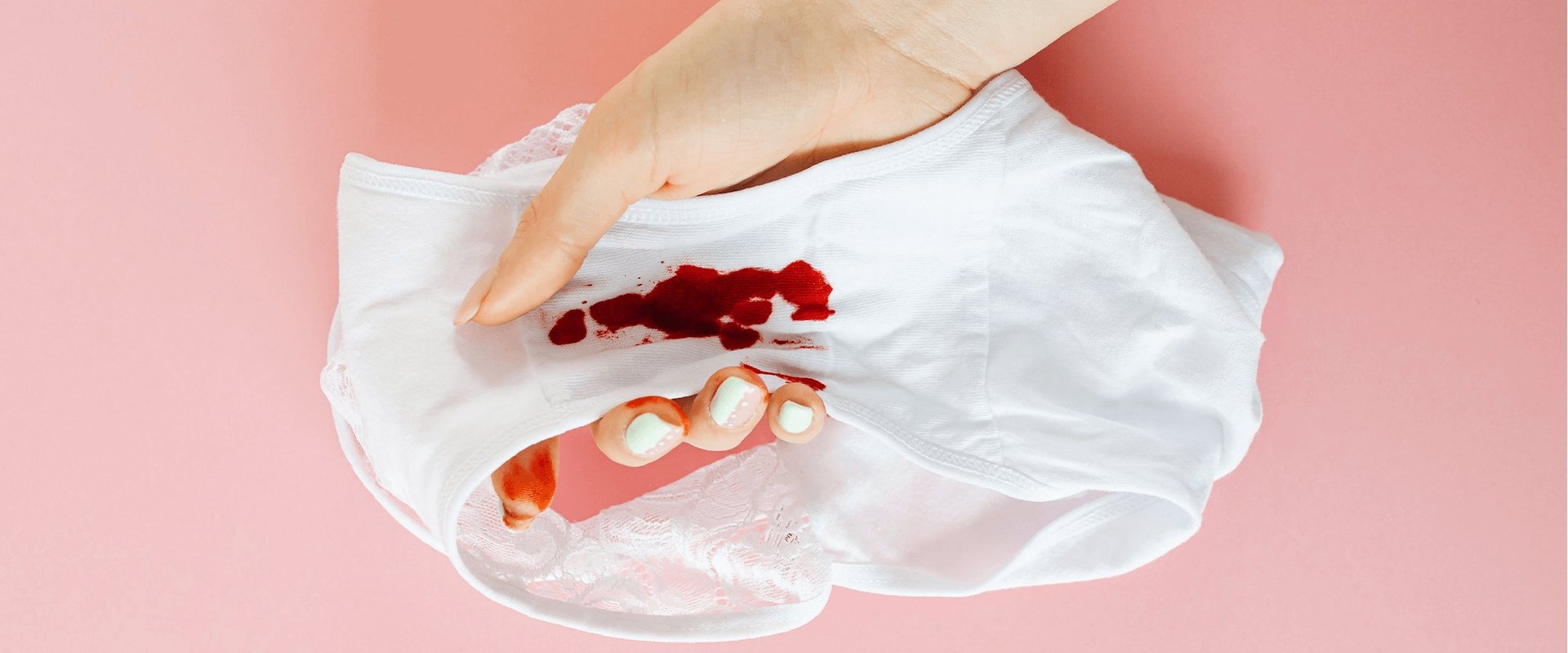 Corrimento Rosado: o que pode ser e quando se preocupar, menstruação rosa 