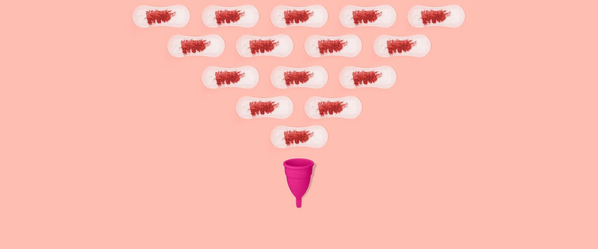 Qual a relação entre a menstruação e a produção de lixo?