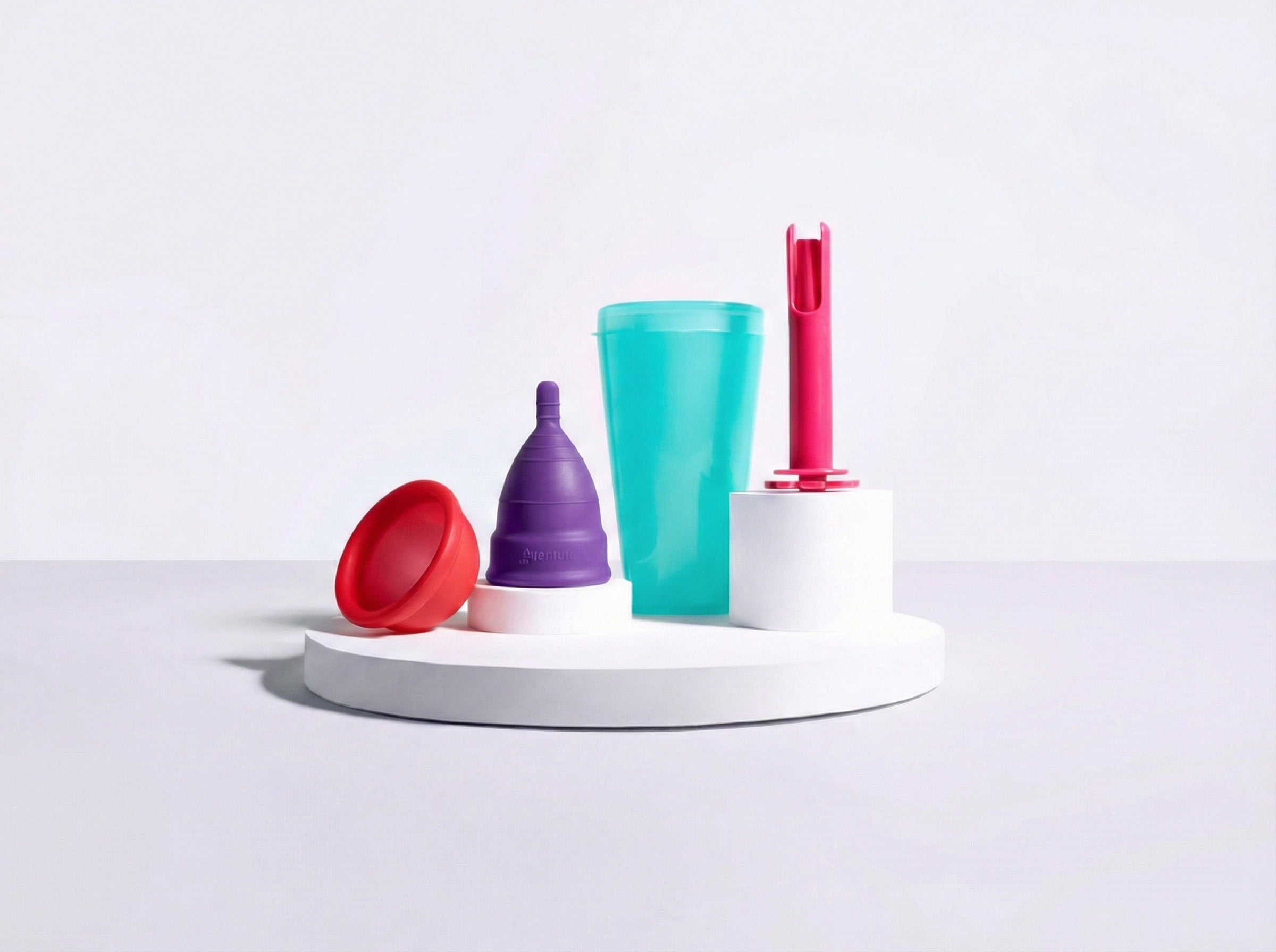 Completo para seu ciclo - Coletor, Disco, Copo e Aplicador