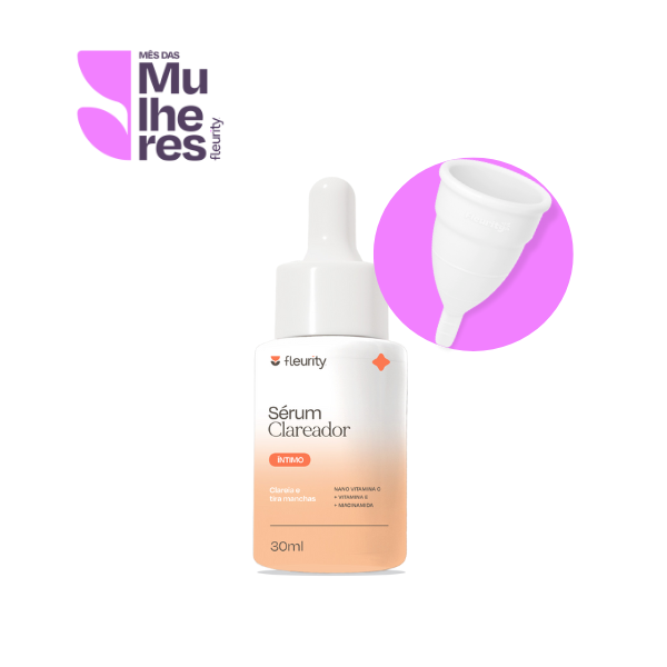 Sérum Clareador e Ganhe Coletor Menstrual